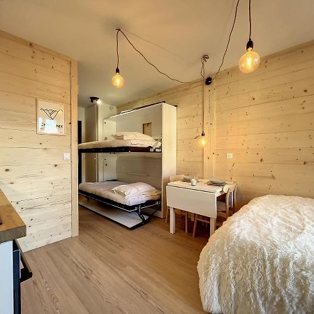 Superbe Studio Refait A Neuf Et Tout Equipe Avec Parking Chamonix Kültér fotó